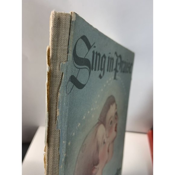 Opal Wheeler SING IN PRAISE 1946, 1st Edition, HC/DJ Caldecott Honor - Picture 2 of 6